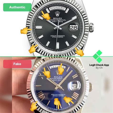 rolex datejust real or fake|rolex day date homage watch.